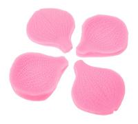 OUNONA Lot de 2 Paires de Moules à Gâteau en Silicone Non Adhérent, Faciles à Nettoyer, pour Décoration Pâtisserie Créative la Maison
