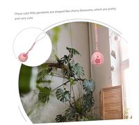 OUNONA Lot De 2 Pendentifs Téléphone Portable Japonaises Sakura Cloche Fleurs De Cerisier, Accessoires Décoratifs Légers Pour Femmes Et Filles, Design Traditionnel, Cordon Inclus, Rose Clair