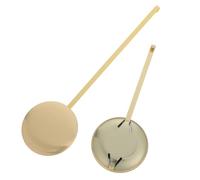 OUNONA Lot de 2 Pendules pour Horloge à Quartz, Pendule de Rechange en Alliage D'aluminium, Dimensions 3 15 Cm et 22 Cm, Accessoires pour Horloges Murales, Kit de Pièces pour Réparation