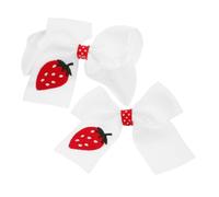 OUNONA Lot De 2 Pinces À Cheveux En Forme De Nœud : Pince Antidérapante, Petite Épingle À Cheveux En Ruban Kawaii, Accessoires Pour Cheveux Mignons En Forme De Nœud Pour Filles