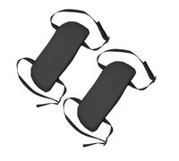 OUNONA Lot de 2 Supports Suspendus pour Bras de Table de Massage Noir, Repose-bras en Mousse Douce, Accessoire Réglable pour Spa et Institut de Beauté, Installation Rapide et Stable