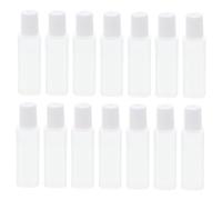 OUNONA Lot De 25 Petites Bouteilles En Plastique 20 Ml Étanches Pour Lentilles De Contact Accessoires De Voyage Compact Pour Solutions Oculaires Et Sérum Physiologique