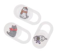 OUNONA Lot de 3 Caches Webcam pour Ordinateur Portable Protection Vie Privée Mini Cache-Caméra Adhésif Discret Compatible Tablette et PC Sécurité Anti-Espionnage