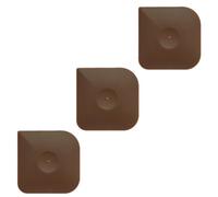 OUNONA Lot de 3 Grattoirs Cuisine en Plastique Pc, Outils de Nettoyage pour Poêles en Fonte et Ustensiles, Format Compact pour Nettoyage et Rangement Facile, Accessoires Indispensables