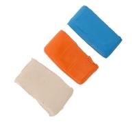OUNONA Lot de 3 Pâtes Nettoyantes pour Embouts à Ongles, Argile D'entretien pour Perceuse à Ongles, Nettoyage des Outils de Nail Art, Boue Compacte pour Salon et Usage Professionnel