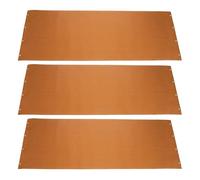 OUNONA Lot de 3 pelles à pizza coulissantes antiadhésives de rechange, feuille résistante à la chaleur de 29,5 cm, tapis de cuisson réutilisable, pour la préparation de tartes maison four.