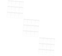 OUNONA Lot De 3 Pochettes À Bijoux Auto-scellantes pour Bijoux Colliers 100 Pièces X 3