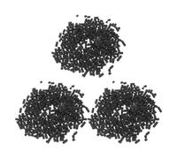 OUNONA Lot de 3 sachets de recharges de Charbon Actif Universel pour composteur, Absorbant Les odeurs grâce à Son granulé Naturel. Filtres à Charbon pour composteur de Cuisine.