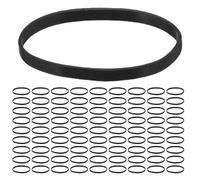 OUNONA Lot de 300 élastiques à cheveux noirs : petits élastiques en caoutchouc pour tresses - Mini noirs pour les fêtes, l'école ou les coiffures de les jours.