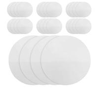 OUNONA Lot de 300 filtres de laboratoire scientifique, cercles de filtrage rapide, fournitures de laboratoire de chimie analytique, disques de cellulose pour dissection, entonnoir d'absorption