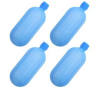 OUNONA Lot de 4 Pains de Glace Rechargeables pour Refroidisseur d'air - Blocs de Glace remplis d'eau - Packs froids réutilisables pour Ventilateur, boîtes à Lunch, Transport de Nourriture et