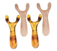 OUNONA Lot De 4 Peignes De Massage Pour Le Visage Masseur D'Acupuncture Pour Le Nez Le Visage De Massage Pour La Tête Spa Pour Le Cuir Chevelu Grattoir Pour La Tête