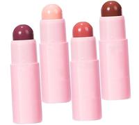 OUNONA Lot De 4 Set De Rouges à Lèvres Mats De Taille Standard, Longue Tenue Et Hydratants, Ensemble De Maquillage Pour Femmes, Couleurs Mixtes Pour Usage Quotidien Et Occasions Variées