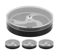 OUNONA Lot de 4 Supports pour Mouvement de Montre : Support pour pièces de réparation de Montre de 5,1 cm/2 po - Boîte de pour Accessoires - Étui de Conservation pour Cadran