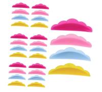 OUNONA Lot De 40 Paires Tampons De Permanente Pour Cils En Silicone Multi-couleurs, Taille Standard, Coussinets Rehaussement Cils Légers, Accessoires Pour Salon Et Usage Professionnel