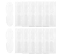 OUNONA Lot de 40 patchs correcteurs d'oreilles en silicone givré pour maquilleurs et maquilleuses, transparents