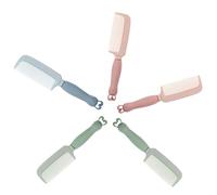 OUNONA Lot De 5 Peignes Antistatiques En Plastique Pour Filles Peigne Dessin Lapin Couleur Vert 2 Rose 1 Pour Cheveux Emmêlés Ensemble Et Pratique