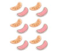 OUNONA Lot de 6 Paires de Compresses de Gel Rafraîchissantes Yeux, Patchs Oculaires Réutilisables, Compresses Froides Congelables pour Poches et Fatigue, Masque Oculaire Apaisant