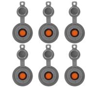 OUNONA Lot de 6 valves de Rechange pour Coussins gonflables, Couvercle de Valve, Bouchon d'étanchéité, pièce de Rechange pour Coussins de Nuque et Repose-Pieds.