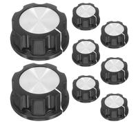OUNONA Lot de 8 boutons de commande de rechange pour friteuse à air chaud - Boutons de minuterie à axe en forme de D pour autocuiseur, four et micro-ondes - Accessoires pour appareils de cuisine