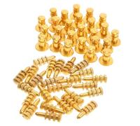 OUNONA Lot de Fixations de Meubles en Alliage de Zinc Douilles de Table Fixations Cachées pour Supports Détagères de Garde-Robe