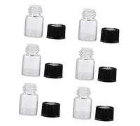 OUNONA Lot de Flacons de Voyage Vides Verre pour Huiles Essentielles et Lotions Démaquillantes