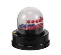 OUNONA Machine à Bingo Électrique de Table pour Jeux de Fête et Loterie