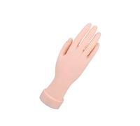 OUNONA Main Entraînement Pour Ongles Réaliste Main Flexible Pour Pratique De Manucure Modèle De Ajustable Pour Nail Art Outil De Formation Pour Débutants Et