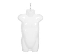 OUNONA Mannequin féminin de couture buste de femme pour couturière présentation hauteur modèle de vêtements pour enfants en forme de buste de mannequin présentoir de vêtements