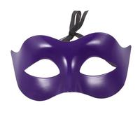OUNONA Masque Demi-visage Style Classique Simple en Plastique Pourpre Accessoire pour Soirée de Mascarade pour Bal Masqué pour Hommes