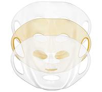OUNONA Masque Facial Protège L'évaporation Lente de L'essence en Silicone Réutilisable 3 Pièces Crochets D'oreille pour Spa et Bain