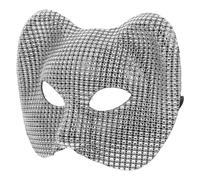 OUNONA Masque Tête De Léopard Masque Animalier Décoratif Léopard Masqué Demi-Visage Animalier Masqué Unique