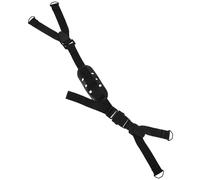 OUNONA Mentonnière en Nylon pour Casques de Chantier et Softball Crochet en Fer Noir Résistante et Stable pour Protection du Menton