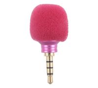 OUNONA Microphone sans Fil Compact Bruit pour Smartphone, Microphone Haute Sensibilité en Métal et Mousse, pour Streaming Extérieur et Voyages