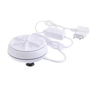 OUNONA Mini Machine à Laver Portable à Turbine Lave-linge Compact Pour Voyages Et Dortoirs D'eau Prise Ue Machine à Laver Pour Sous-vêtements Et Vêtements Délicats Matériau Abs Résistant