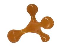 OUNONA Mini Masseur Cervical Manuel Orange pour Dos Épaules Outil Pratique et Portable pour Massage Relaxant Shiatsu et Détente Du Corps