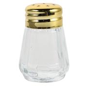 OUNONA Mini shaker à condiments en verre, pot à assaisonnement portable | Petit récipient à épices rechargeable, flacon à sel et poivre pour la maison, le camping, les voyages, les pique-niques