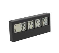 OUNONA Minuteur Numérique 999 Jours Compte à Rebours Précis Écran Électronique Noir Bureau La Cuisine Décoration Intérieure Vacances Retraite Projet