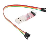 OUNONA Module Cp2102 USB 2.0 vers Uart TTL à 5 Broches en Alliage | Conversion USB vers Ttl et Rs232, Prise en Charge des États Suspendre USB et Transmission D’événements Couleur Aléatoire