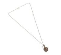 OUNONA Montre de Poche Classique Vintage à Quartz avec Cadran Ajouré Montre Gousset Élégante pour Hommes et Femmes avec Chaîne pour Porter Collier