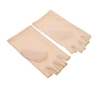 OUNONA Moufles de Manucure Uv sans Doigts pour Ongles en Anti-Uv Confortables et Respirants pour Usage Domestique et Salon