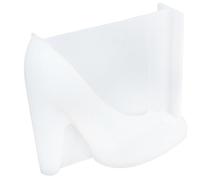 OUNONA Moule à Gâteau en Silicone Moule à Pâtisserie Blanc Forme Chaussure Outil Sûr et Pratique pour Chocolat et Bonbons pour Usage et Professionnel