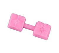 OUNONA Moule à Gâteau en Silicone Rose Flexible et Résistant au Réfrigérateur pour Décoration de Pâte à Sucre et Chocolat, pour Gâteau aux Fleurs 3d