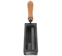 OUNONA Moule à Lingots en Fer Forme Bandeau pour Coulée D'or et D'argenté Surface Lisse et Stabilité Thermique pour Laboratoire et Éducation Scientifique