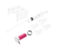 OUNONA Moule à Rouge à Lèvres Diy 7 Pièces Kit 4 Empreintes En Silicone Moulage Cosmétique Pour Fabrication Maison Accessoires De Bricolage Pour Cosmétiques Lèvres