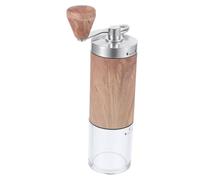 OUNONA Moulin à Café Manuel Portable Acier Inoxydable Meule Grains Multifonction pour Café et Épices Design Compact Facile à Transporter Utiliser