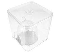 OUNONA Nid de Refroidissement pour Hamster en Aluminium Haute Transparence, Cachette Estivale Adorable et Fonction Rafraîchissante pour Animaux de Compagnie