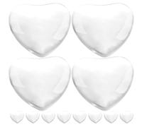 OUNONA Nuancier de Couleurs à Ongles en Verre Transparent 30 Pièces Cœur pour Manucure Professionnelle et Usage Salon Présentation Nail Art