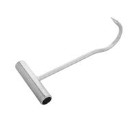 OUNONA Outil De Levage Robuste En Fer Galvanisé, Crochet De t Pour Plaques D'égout, Lève-couvercle Polyvalent Et Pratique Pour Levage Et Manutention Facile