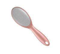 OUNONA Outil de Pédicure Double Face Acier Inoxydable pour Éliminer Callosités et Cors Aux Râpe Exfoliante Portable et Soin des Doux et Finition Or Rose